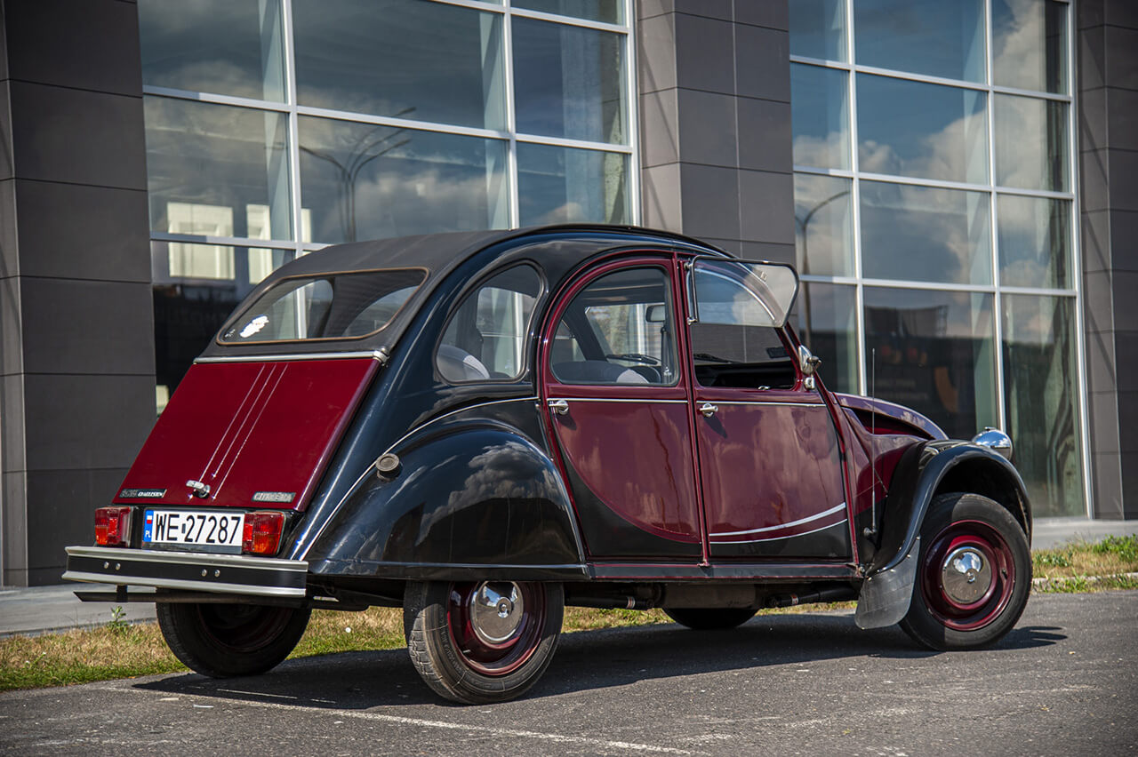 Citroën 2CV - sylwetka auta