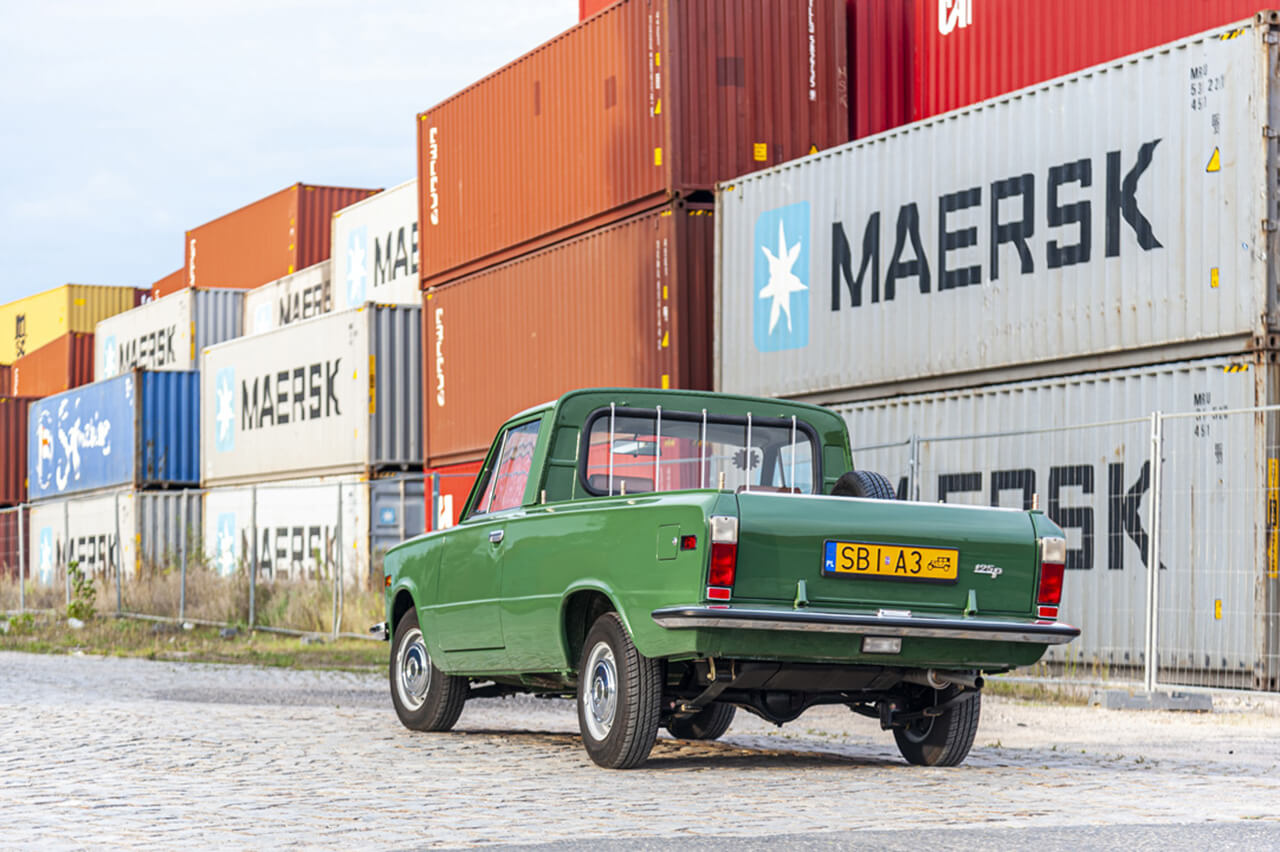 Polski Fiat 125p Pick-up - wersja na rynek amerykański