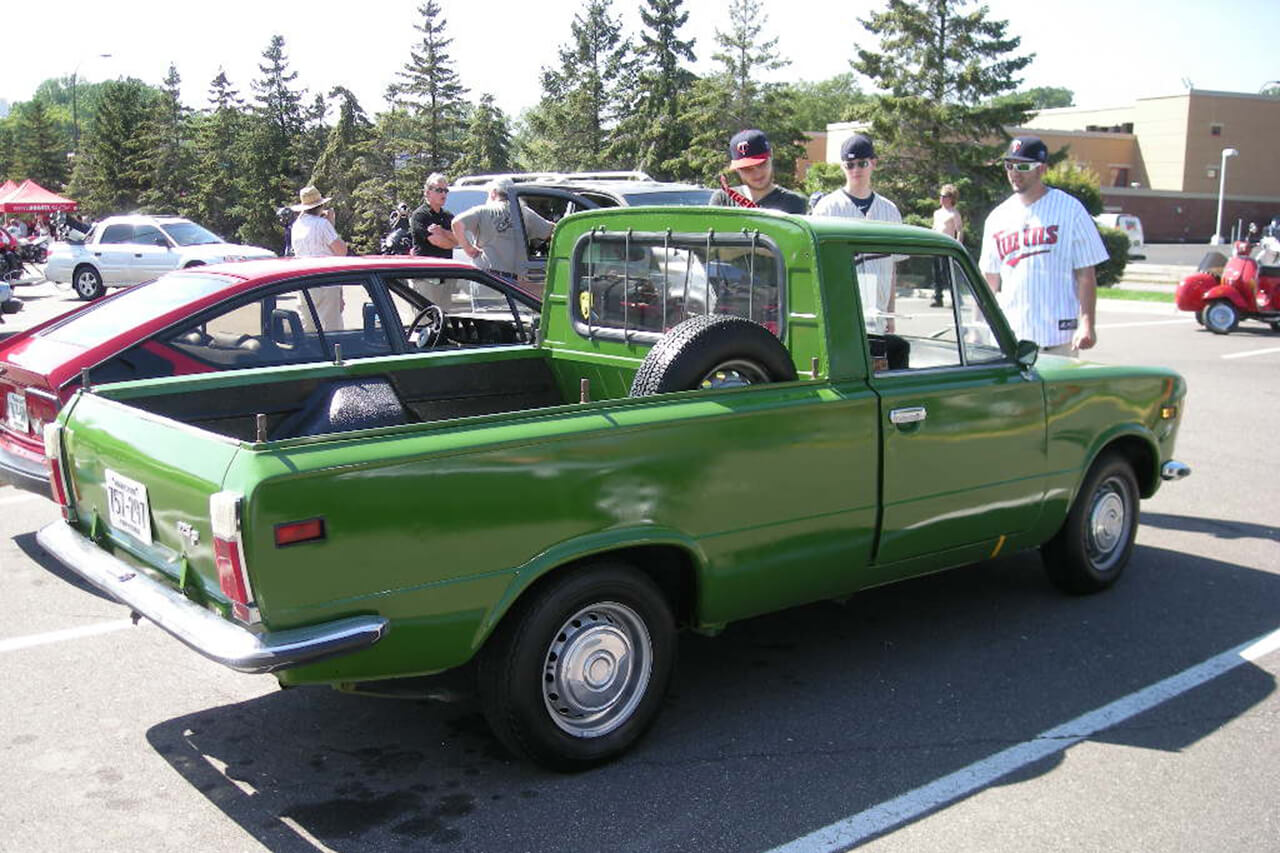 Polski Fiat 125p Pick-up w USA - zawsze wzbudzał ciekawość