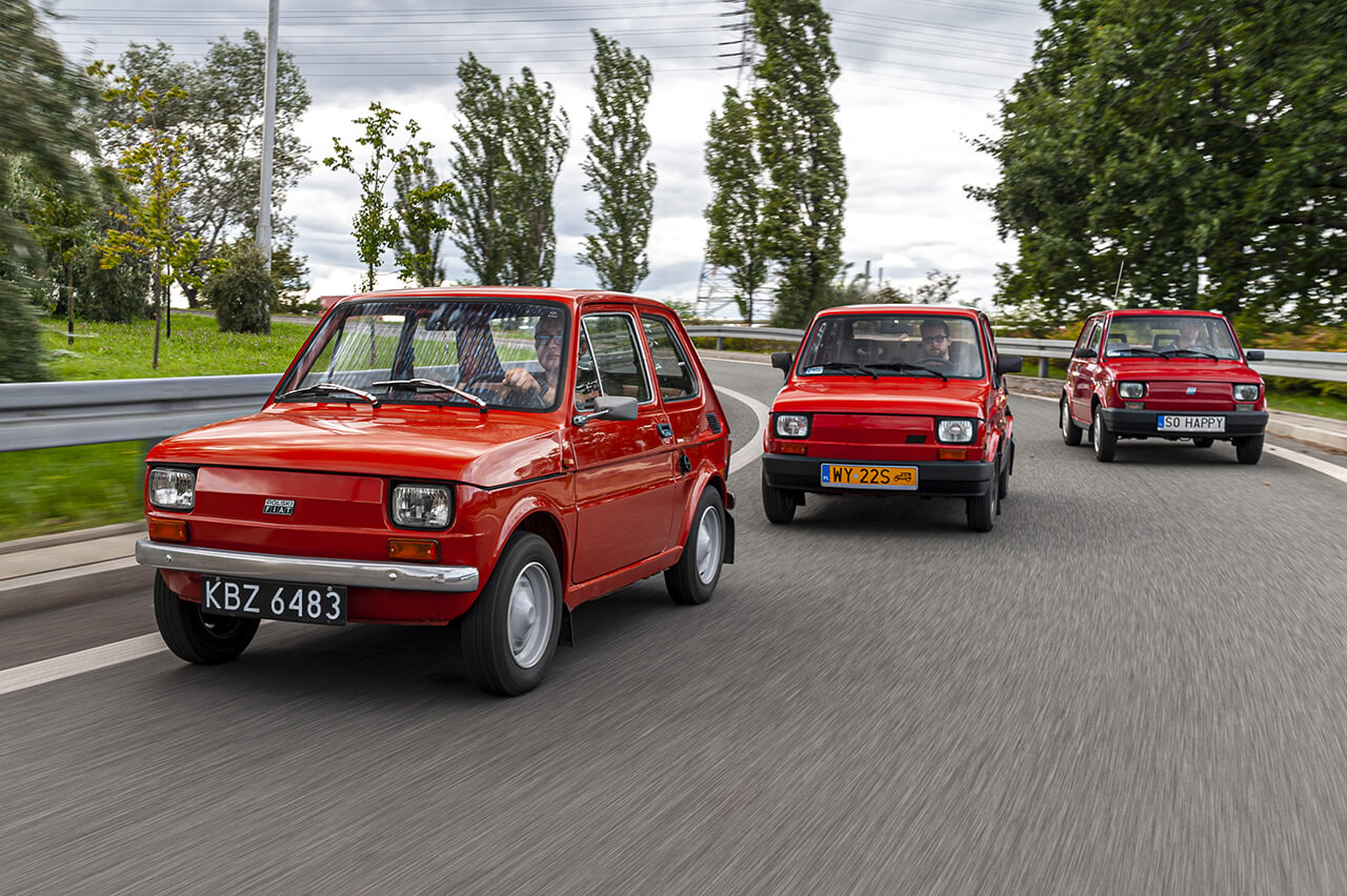 Polski Fiat 126p - ST, FL, EL